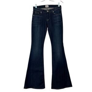 Hudson Jeans Mia Flare Dark Wash Low Rise Denim size 25